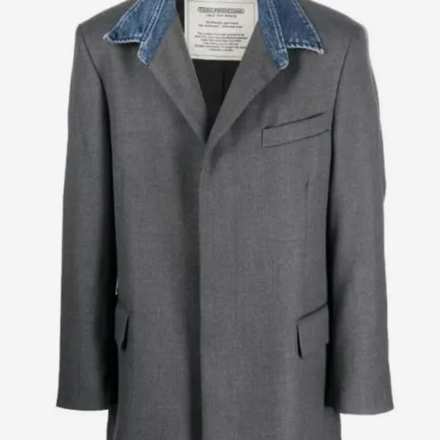 [50] 디젤 글렌마틴 메인컬렉션라인 J 압바스 자켓 그레이