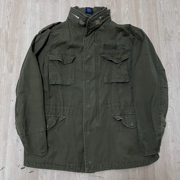 아베크롬비 밀리터리 포켓 M65 야상 필드자켓 XL/105 
