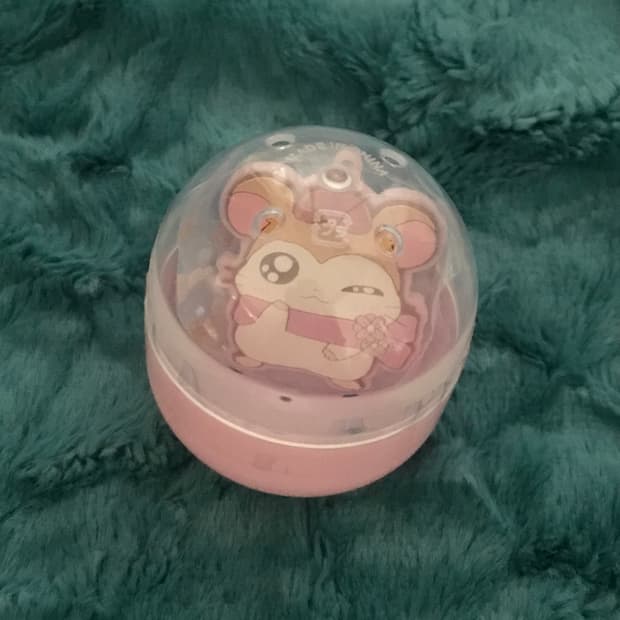 햄토리 가챠 머플러 스트랩 키링