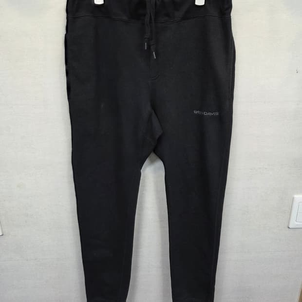 벤데이비스 자수로고 슬림 조거 스웻팬츠 L