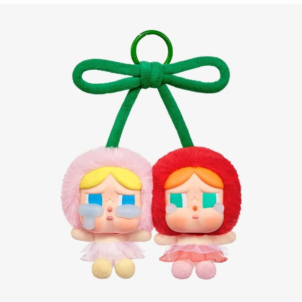 팝마트 크라잉베이비 체리 사랑의눈물 키링