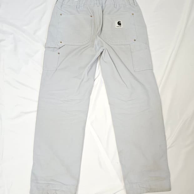 Sacai 사카이 X 칼하트 WIP 덕 캔버스 워크팬츠 바지