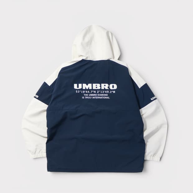 [L] 엄브로 빅로고 아노락 바람막이 자켓