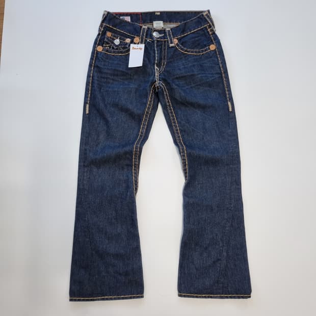 트루릴리젼 부츠컷 데님팬츠 