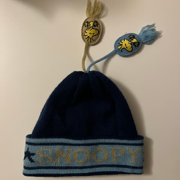 빈티지 스누피 비니