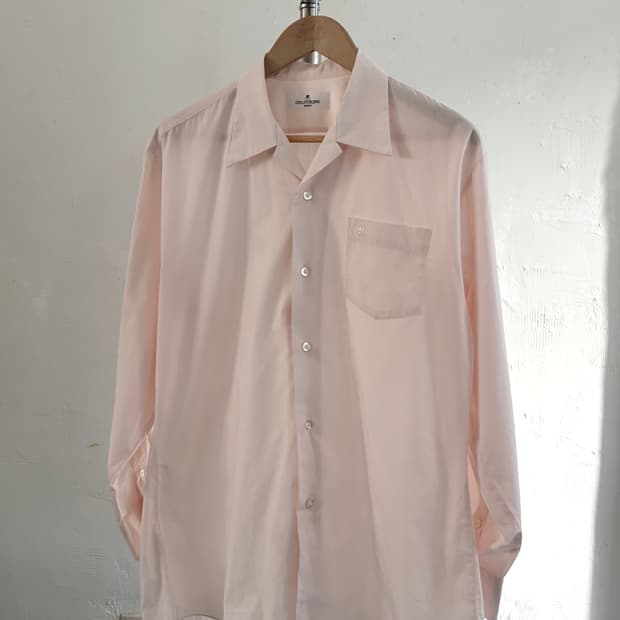 Courreges 꾸레쥬 로고 핑크 셔츠