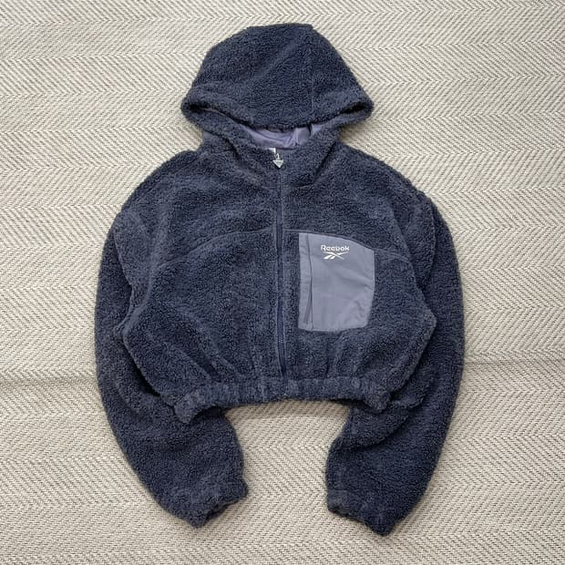 리복 올드스쿨 후드 후리스 r2307