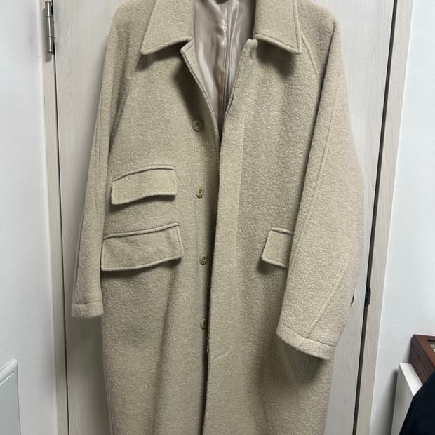 로드존그레이 울 발마칸 코트