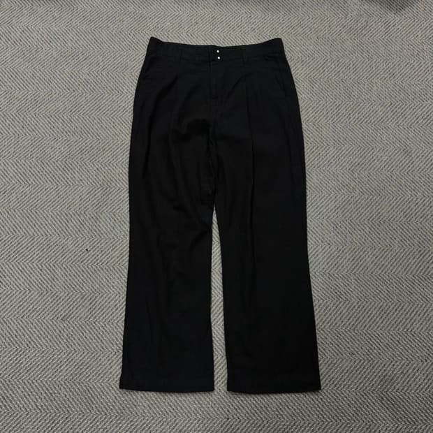 유니폼 브릿지 코튼 와이드 팬츠v0373