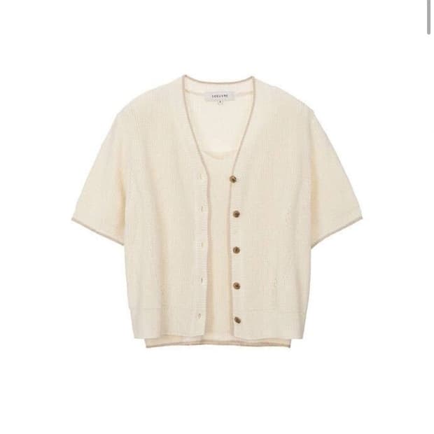 루에브르 니트트윈 가디건