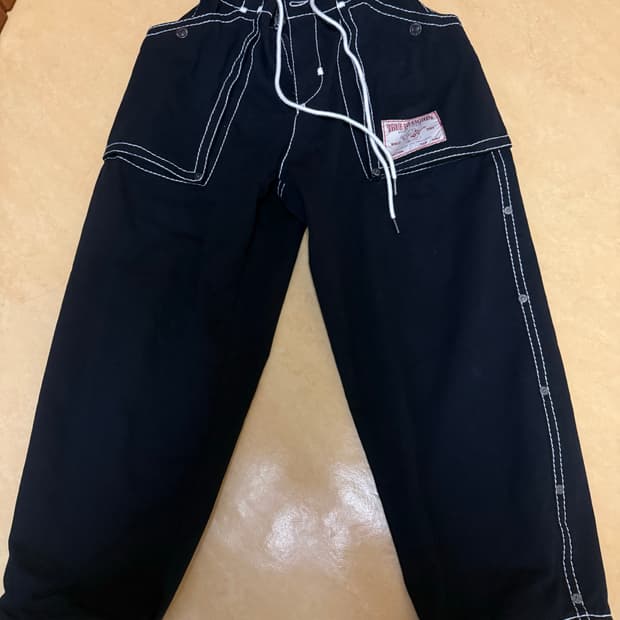 트루릴리젼 파라오 팬츠 블랙 M사이즈