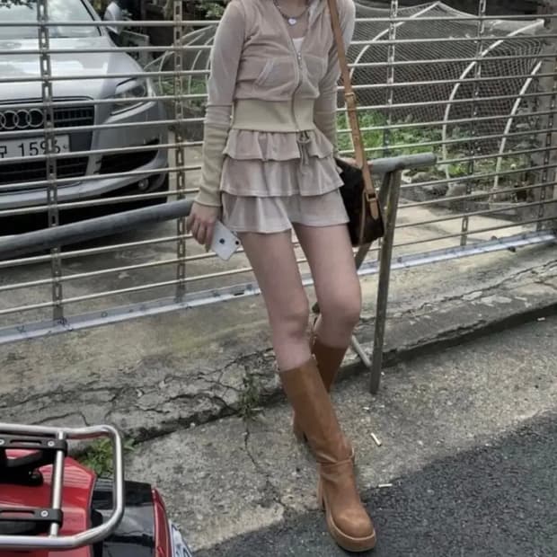 베이비메탈클럽 코튼캔디 베이지