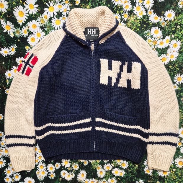 Helly Hansen 헬리한센 네이비 코위찬 울 자켓 성인M