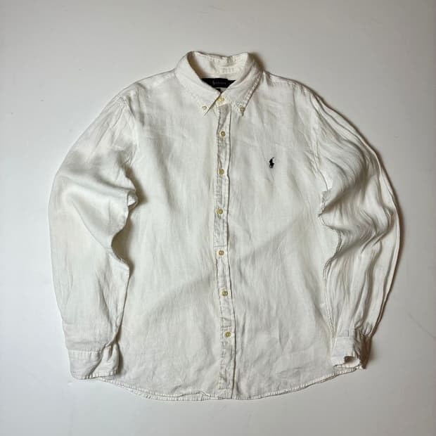폴로 랄프로렌 클래식핏 100% 린넨 셔츠 PN8090