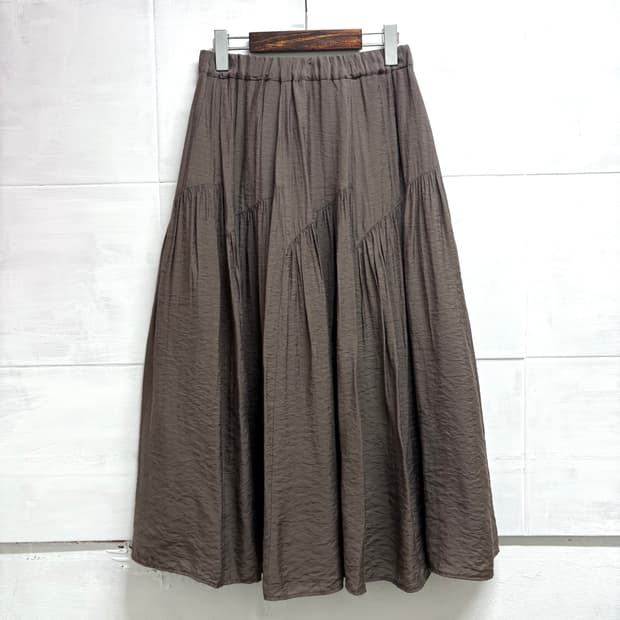comme ca ism 콤 사 이즘 언발 셔링 롱 스커트 JPN