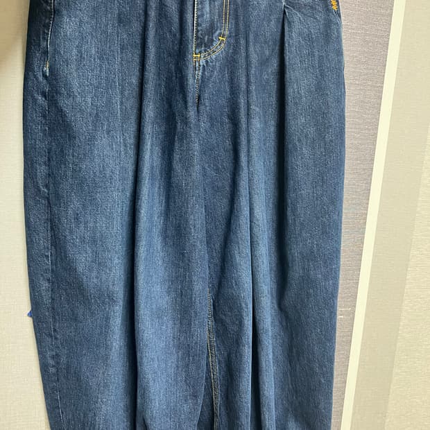 자라 아더에러 와이드 레그 진 36