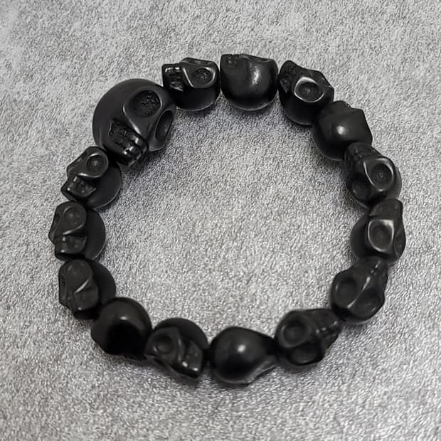 스컬 해골 빈티지팔찌