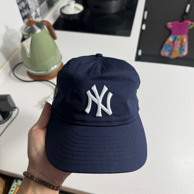 키스 x 뉴에라 뉴욕 양키스 나일론 볼캡 kith x new era