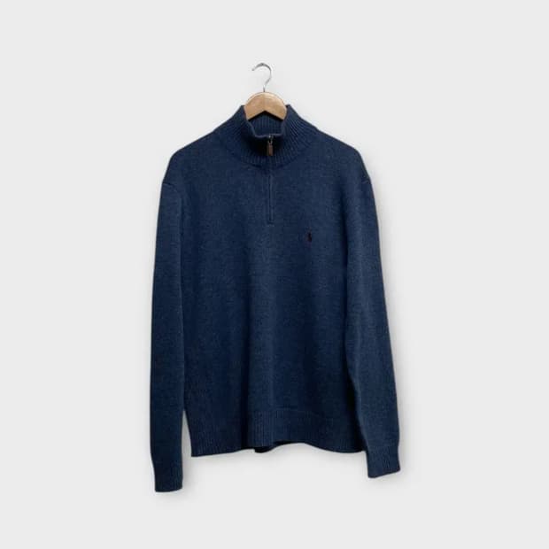  폴로 랄프로렌 니트 반집업 XL 