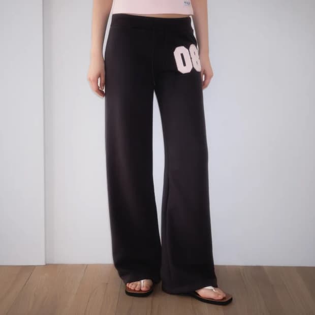로제프란츠 Patchwork Bootcut Sweatpants
