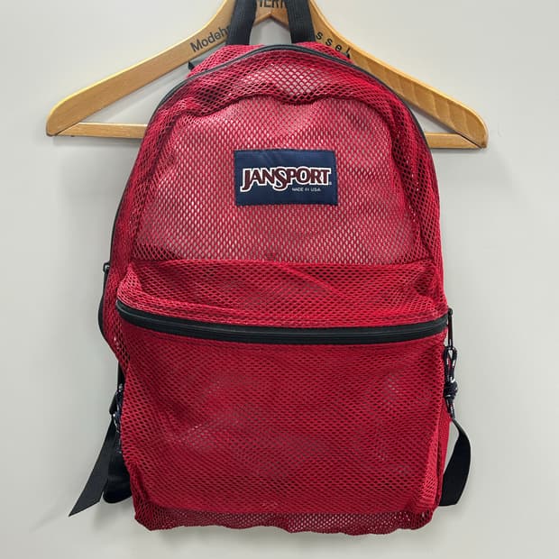 90s 빈티지 잔스포츠 메쉬 백팩 [MADE IN USA]