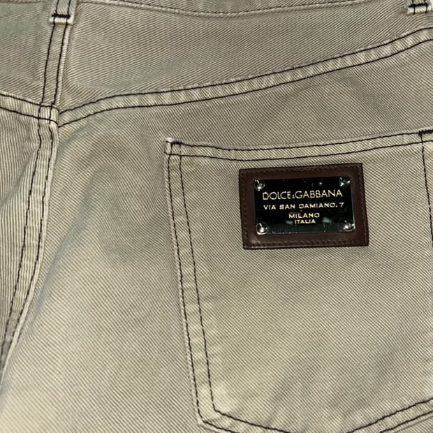 돌체엔가바나 치노팬츠 베이지