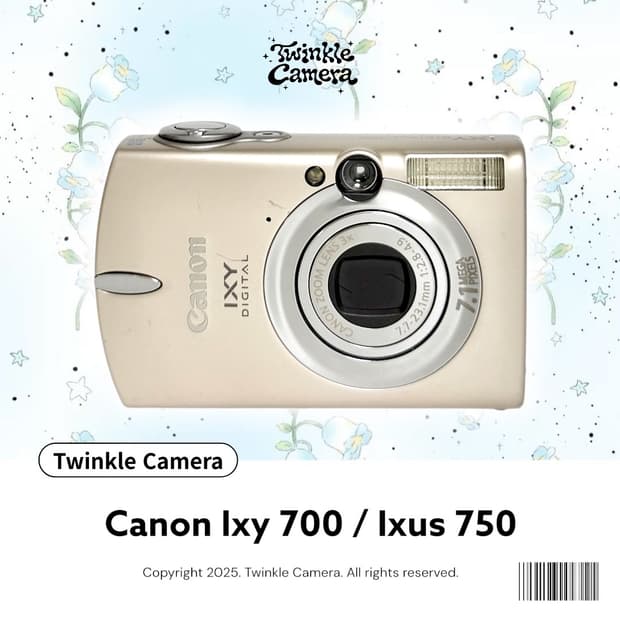 (원희/채영✨) Canon ixy 캐논 익시 700 (익서스 750)