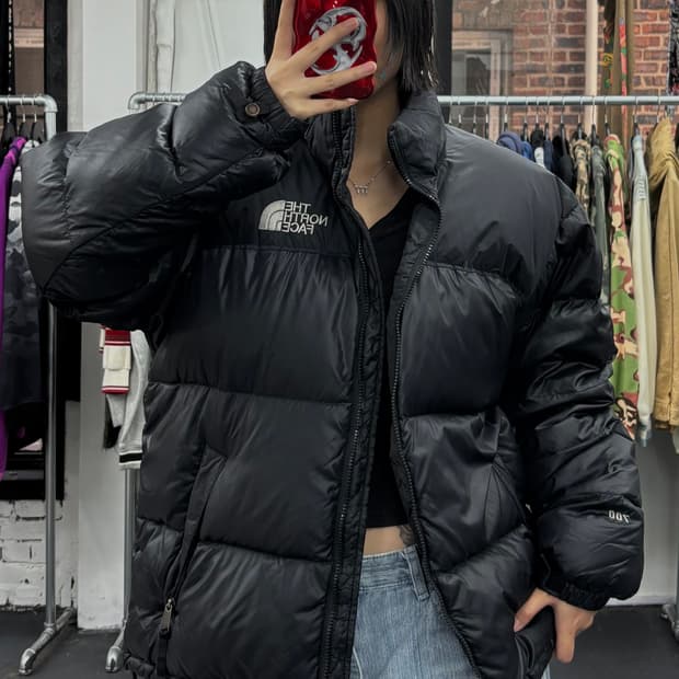 노스페이스 700 눕시 블랙