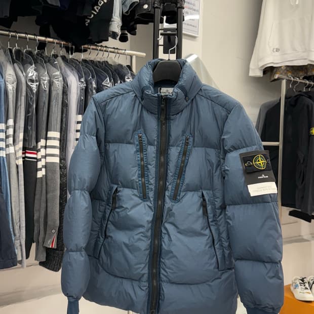 [M] 스톤아일랜드 크링클랩스 패딩