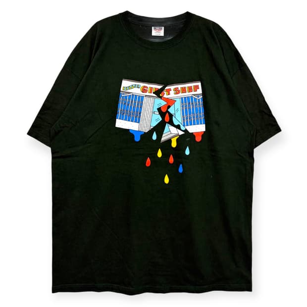 빈티지 프린팅 반팔 티셔츠