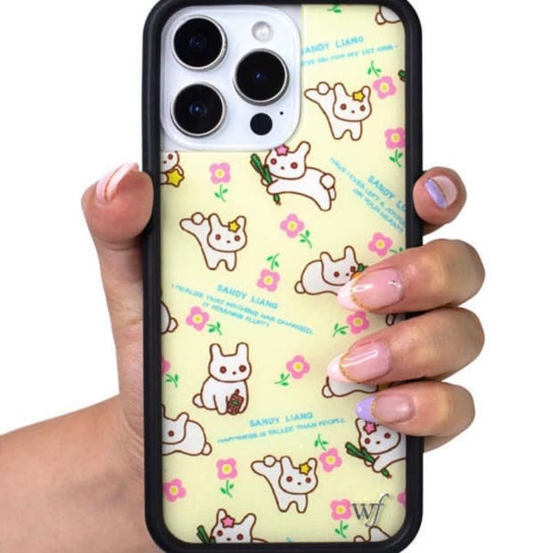 와일드플라워 샌디리앙 아이폰15 폰케이스