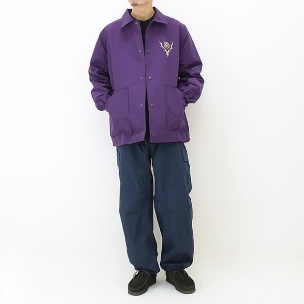 South2West8 nylon coach jacket