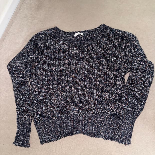 japanese vintage) girl knit 