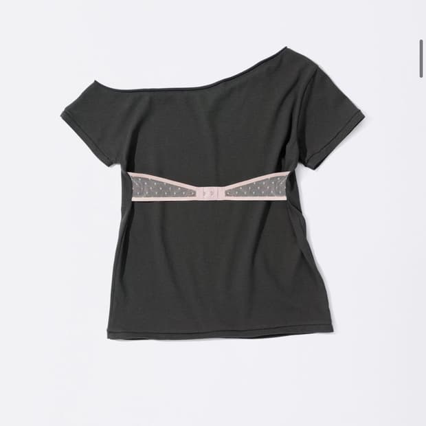 스컬프터 Hook Me Up Layered Tee Charcoal