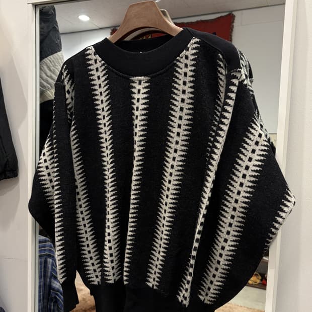 Mr.Junko 빈티지 울 니트 (made in Japan)