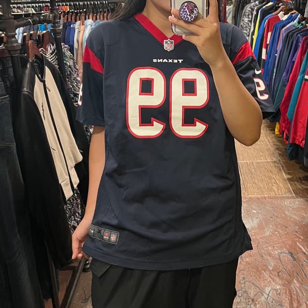 [HI]NFL 풋볼져지 반팔티 네이비