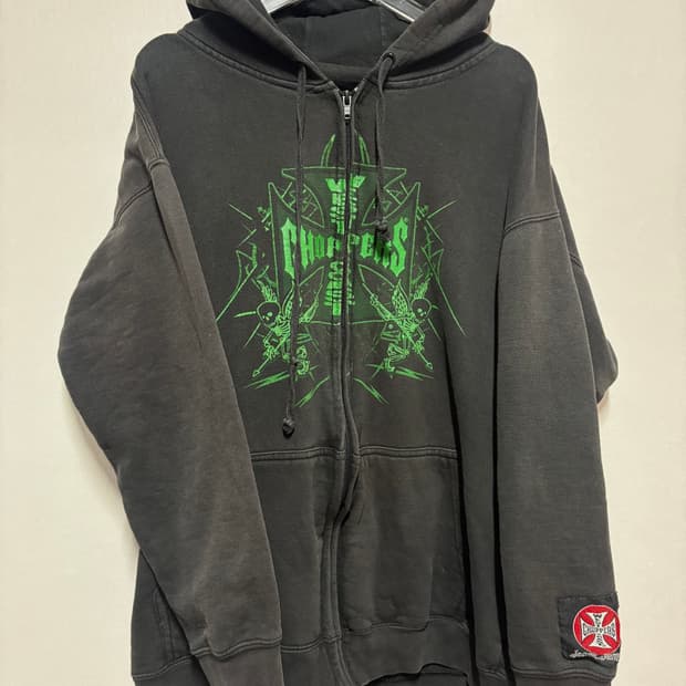 [L] 90's West Coast Choppers 후드 집업