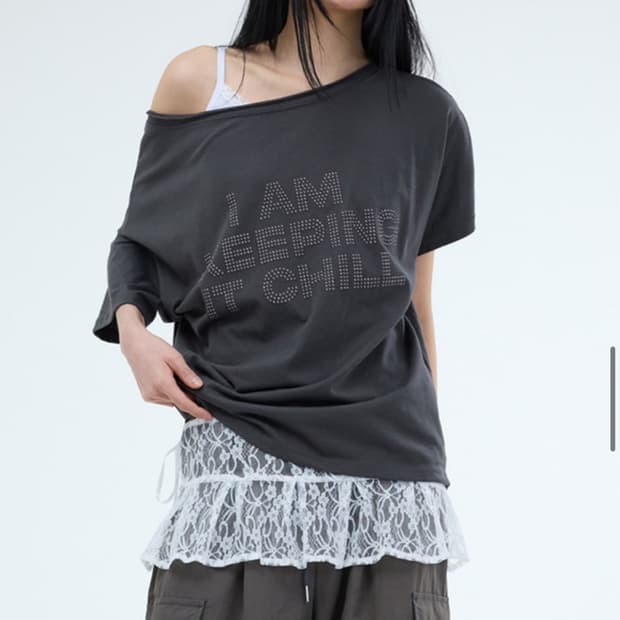 Porterna 오프솔더 반팔 티