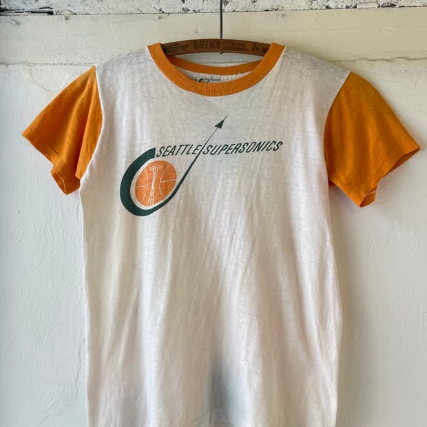 1970s-80s Vintage Ringer T-shirt 