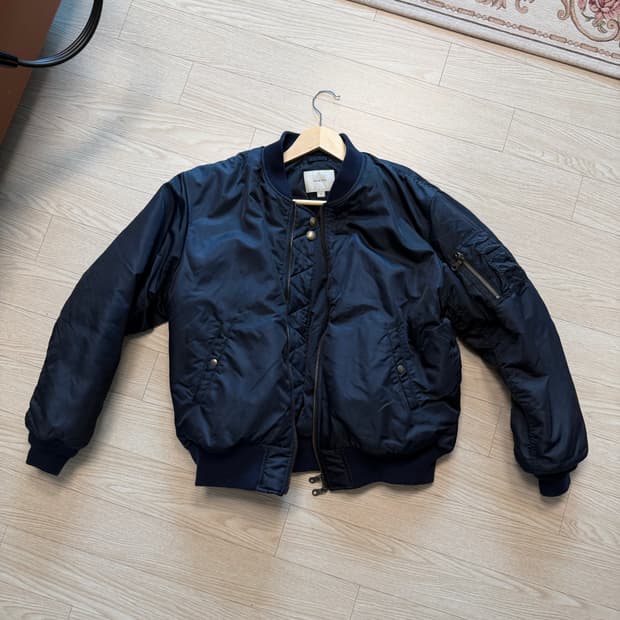 셔터 ANTIQUE MA-1 JACKET (NAVY)