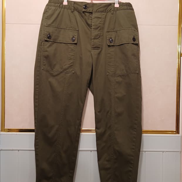 바버 정품 남성 면 100% 소재 바지 2 (82-96) 사이즈