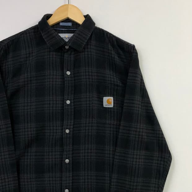 L 칼하트 체크 남방