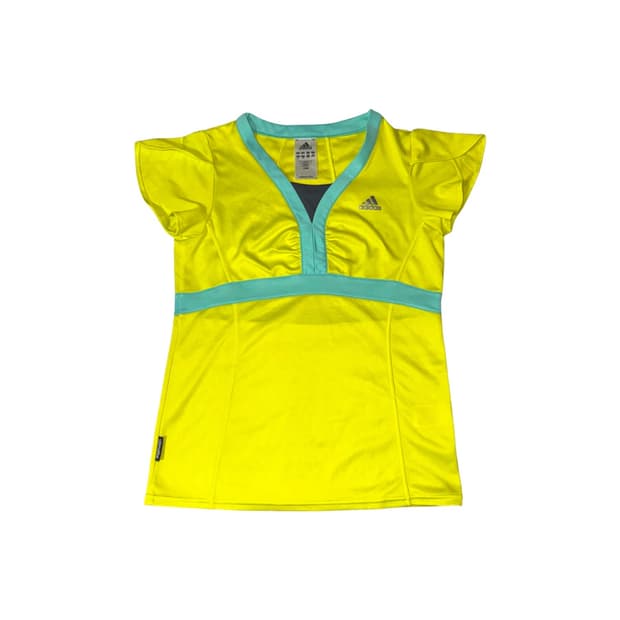 adidas vintage yellow t-shirt 