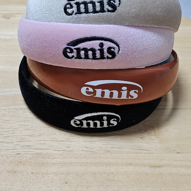 #개당 금액# emis 이미스 벨벳 3종+애나멜 1종 머리띠
