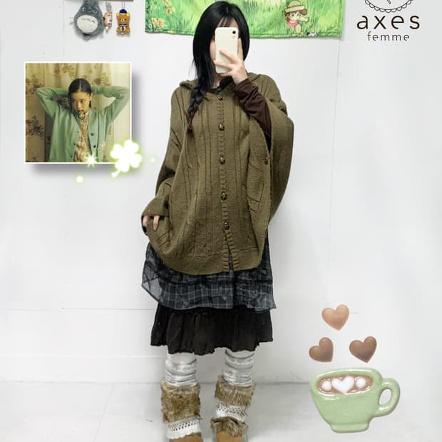 ꒰ঌ 말차초코라떼 세트 ໒꒱