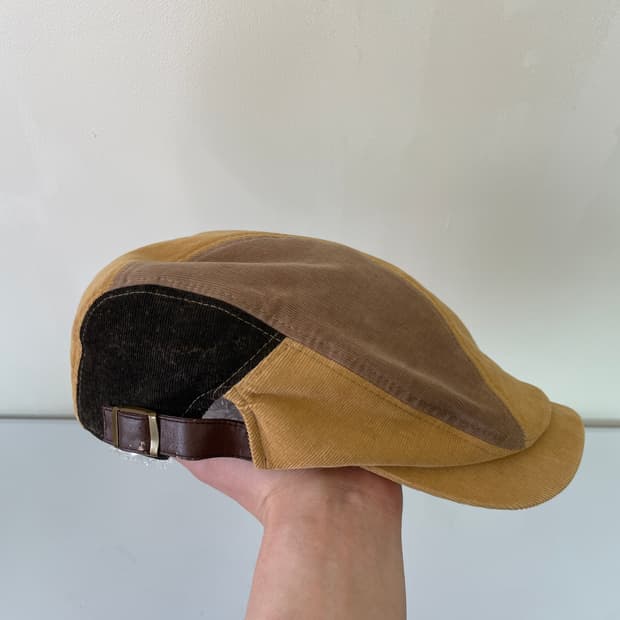 빈티지 플레이보이 코듀로이 헌팅 캡 