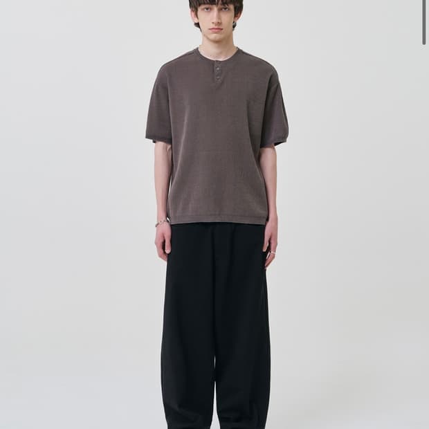 밀로 아카이브 챕터 데님 흑청바지 팬츠 블랙 S