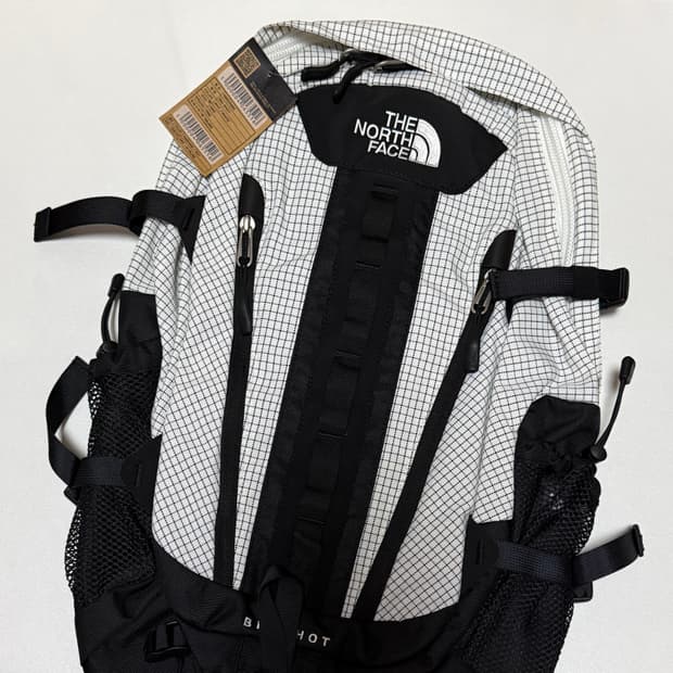 노스페이스 빅 샷 화이트 백팩 가방