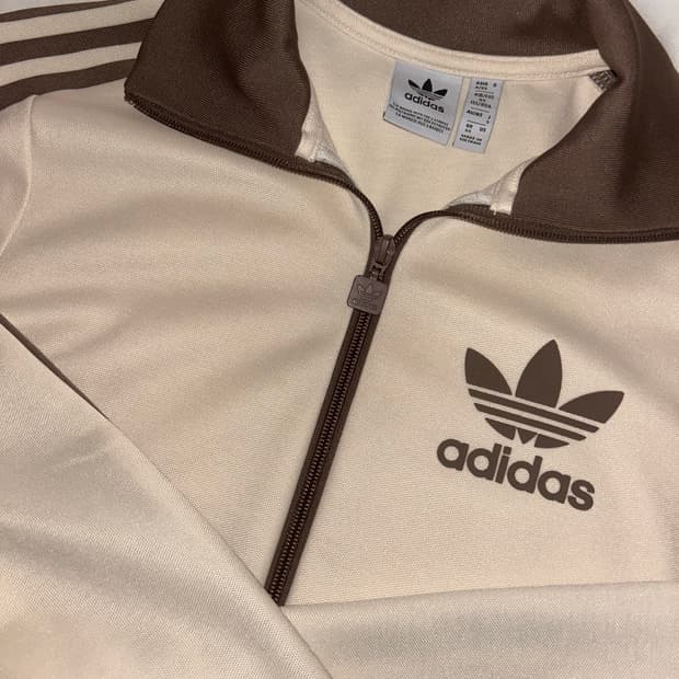 아디다스 베켄바우어 트랙탑 원더 화이트 트레이스 져지