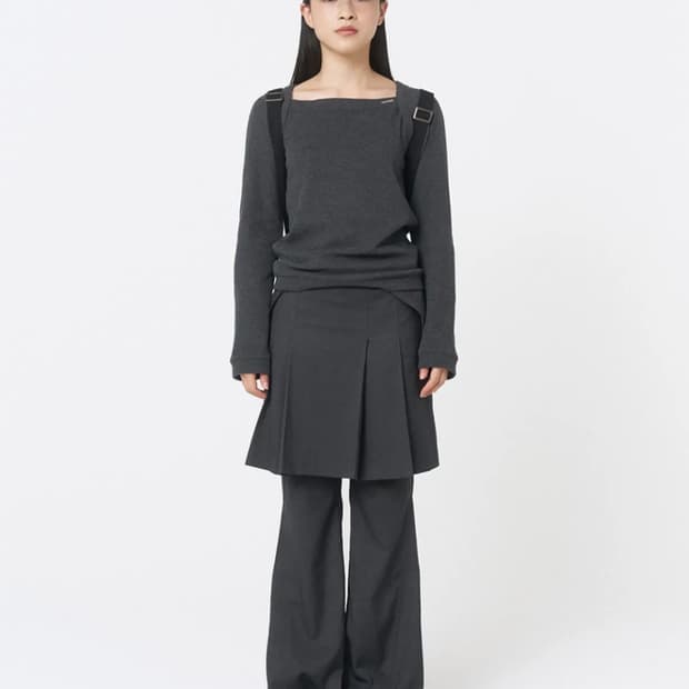 미세키서울 볼레로 레이어드 롱슬리브 Bolero layered long 